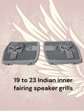 19 to 23 Indian webbed punisher inner speaker grills set