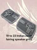 19 to 23 Indian webbed punisher inner speaker grills set