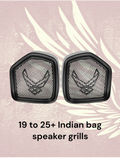 19 to 25+ Air Force Indian bag lid grills set