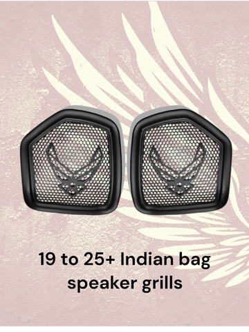 19 to 25+ Air Force Indian bag lid grills set
