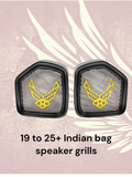 19 to 25+ Air Force Indian bag lid grills set