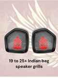 19 to 25+ Army 1st Sergeant Indian bag lid grills set