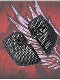 14-23 Harley Davidson bag lid Speaker Grill Cover Guard shield theme