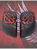 14-23 Harley Davidson bag lid Speaker Grill Cover Guard shield theme