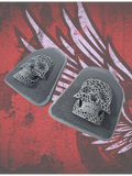 19 to 25 Indian webbed skull themed inner speaker grills set