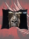 Skull flag coil cover