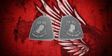 19 to 25 Indian POW MIA themed inner speaker grills set
