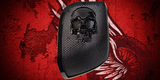 14-24 Harley Davidson bag lid Speaker Grill Cover Ancient Skull