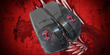 14-24 Harley Davidson bag lid Speaker Grill Cover Ancient Skull