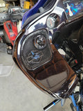 98 to 23 Road Glide Sharkl with 2" tweeter grill covers set