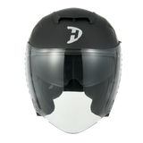 D.O.T. & ECE Daytona Spyder Jet- Dull Black