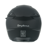 D.O.T. & ECE Daytona Spyder Jet- Dull Black