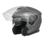 D.O.T. & ECE Daytona Spyder Jet- Gun Metal Grey Dull Metallic