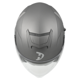 D.O.T. & ECE Daytona Spyder Jet- Gun Metal Grey Dull Metallic