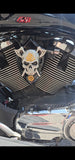 Wikinger Totenkopf Victory "Käsestück" Ersatzbezug
