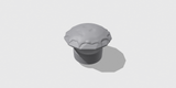 23.5+ Blood Diamond themed fuel cap assembly