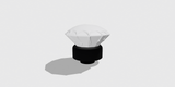 23.5+ Blood Diamond themed fuel cap assembly
