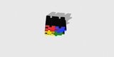 3D Autism awareness horn cover