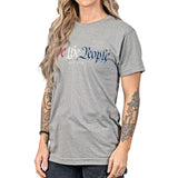 Women's We The People in Red White & Blue Boyfriend Fit Patriotic Tshirt