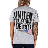 Women's United We Stand Patriotic Boyfriend Fit T-Shirt