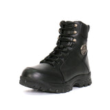 Hot Leathers Men's Black Leather Swat Style Lace Up Boots  BTM1010