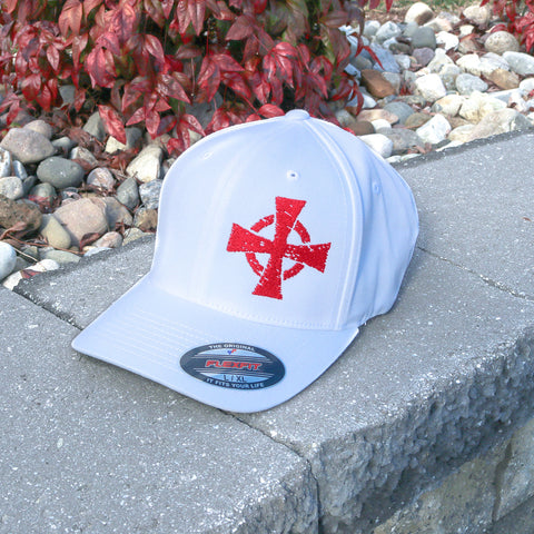 The Crusader Flexfit (White) hat