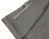 Club Vest CVM3712 Men’s Black Side Lace Leather Vest with Seamless Back Design