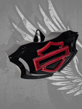 3D shield theme for Double horn cover