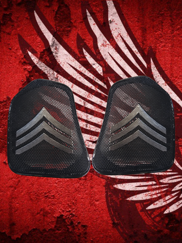 19 to 25 Indian Sergeant stripes themed inner speaker grills set