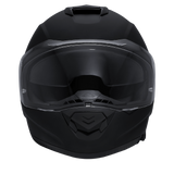 Daytona Detour Full Face Motorcycle Helmet - DOT Certified, Dual Visor, Street Bike Helmet, Men/Women/Youth - Dull Black