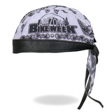 Official Arizona Bike Week Leather Trim Headwrap