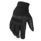 Hot Leathers GVM1027 Mens Mesh and Leather Gloves with Piping