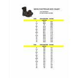 Milwaukee Leather Men's Black Leather Classic Engineer Motorcycle Boots w/ Reflective Piping & Gear Shift Protection MBM9070