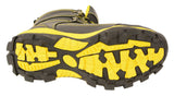 Bazalt MBM9123ST Herrenstiefel aus wasser- und frostfestem Leder mit Zehenpartie aus Verbundwerkstoff, Schwarz mit Gelb