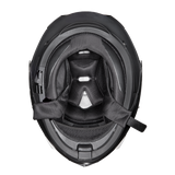 Daytona Glide Modular Motorcycle Helmet - DOT Approved, Bluetooth Ready, Dual Visor, Men/Women/Youth - Dull Black