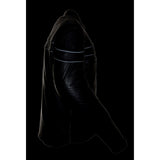 Milwaukee Leather ML1408 Men's Black 'Savage' Sporty Crossover Leather Jacket