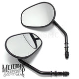 MOONSMC® Black Tapered Mirrors