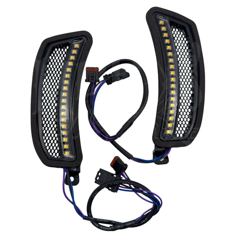 MOONSMC® Softail Low Rider ST FXLRST Fairing Vent LED Lights