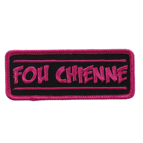 Hot Leathers Fou Chienne 4"x1" Patch