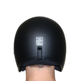 DOT Approved Daytona Cruiser Open Face Motorcycle Helmet - Men, Women & Youth - With Visor & Graphics - W/ Butterfly