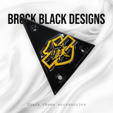 Backrest plate (Souixxcide choppers) 3D shark theme