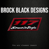 117 or 121  heavy breather screaming eagle air cleaner insert 3D motor size