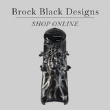 Skull and crossbones Harley console