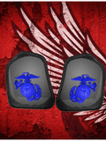 19 to 25 Indian USMC themed inner speaker grills set