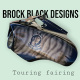 Pow Mia and American Flag fairing batwing