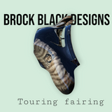 Pow Mia and American Flag fairing batwing