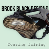 Pow Mia and American Flag fairing batwing