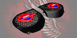 23.5+ Harley inner 3D 250 Anniversary speakers grill covers set
