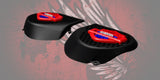 23.5+ Harley inner 3D 250 Anniversary speakers grill covers set