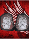 19 to 25 Indian webbed skull themed inner speaker grills set